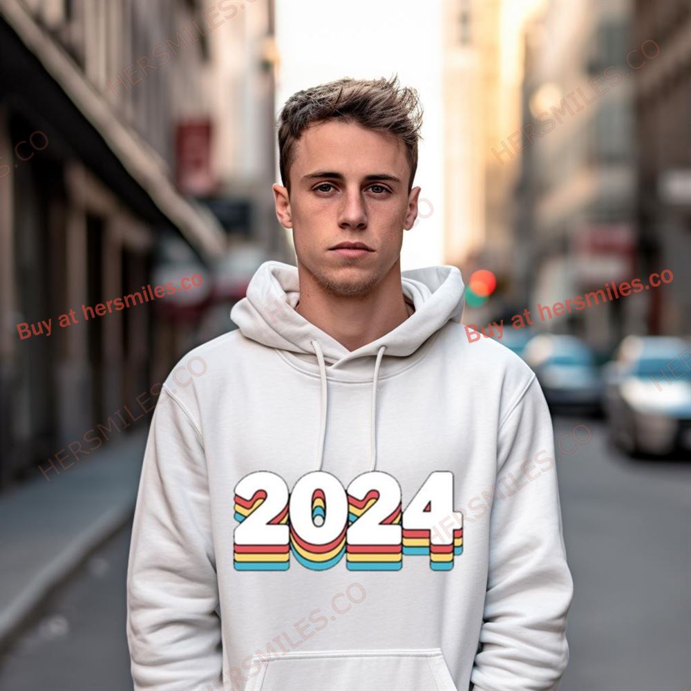 2024 Colorful Happy New Year Colorful Shirt 2024 Colorful Happy New Year Colorful Shirt