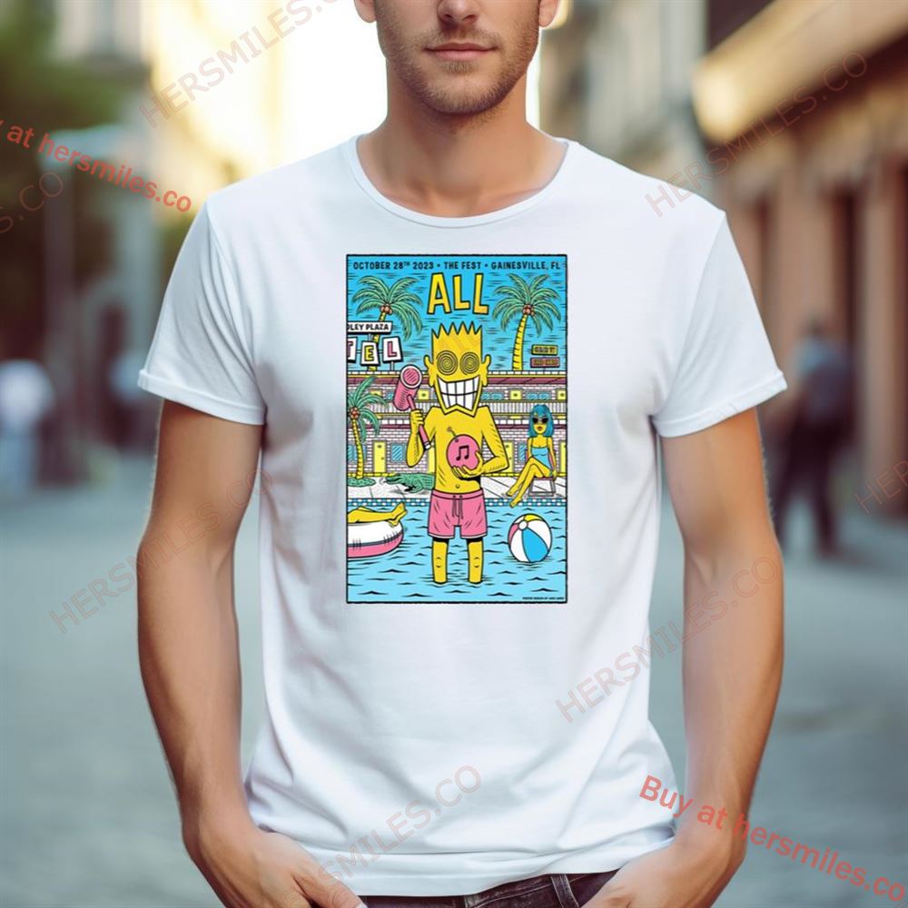 All Tour The Fest Gainesville Fl Oct 28 2023 Poster Shirt