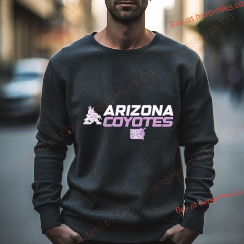 Arizona Coyotes Levelwear Hockey Fights Cancer Maddox Chase Shirt
