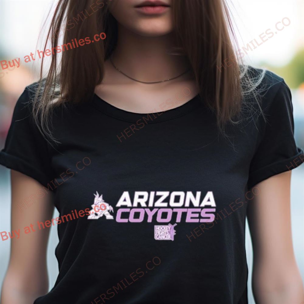 Arizona Coyotes Levelwear Hockey Fights Cancer Maddox Chase Shirt Arizona Coyotes Levelwear Hockey Fights Cancer Maddox Chase Shirt
