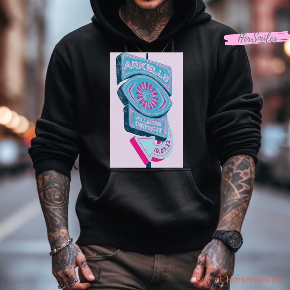 Arkells Oct 5 2023 The Fillmore Detroit Michigan Shirt Arkells Oct 5 2023 The Fillmore Detroit Michigan Shirt