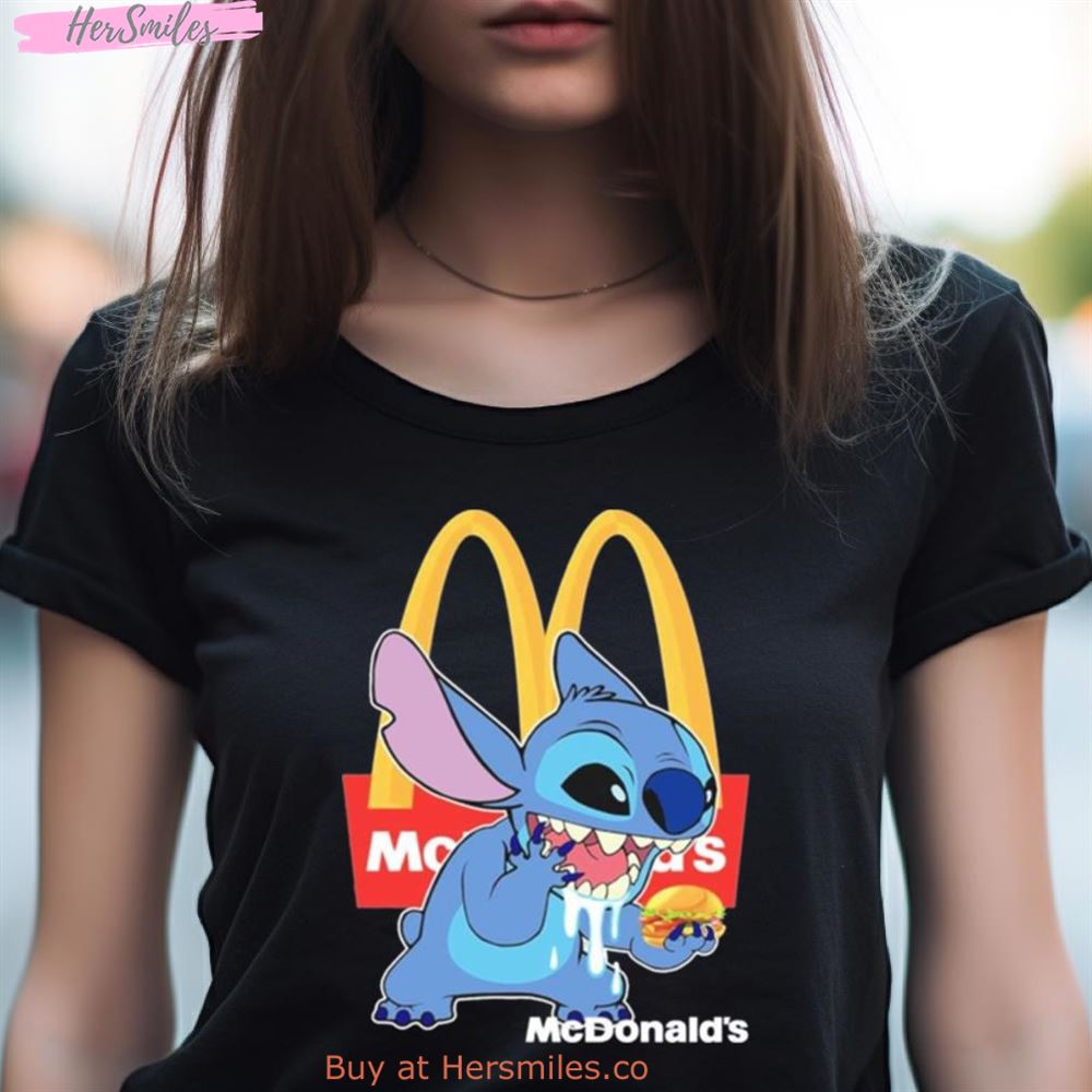 Baby Stitch Modronatds Mc Donald'S Shirt Baby Stitch Modronatds Mc Donald'S Shirt