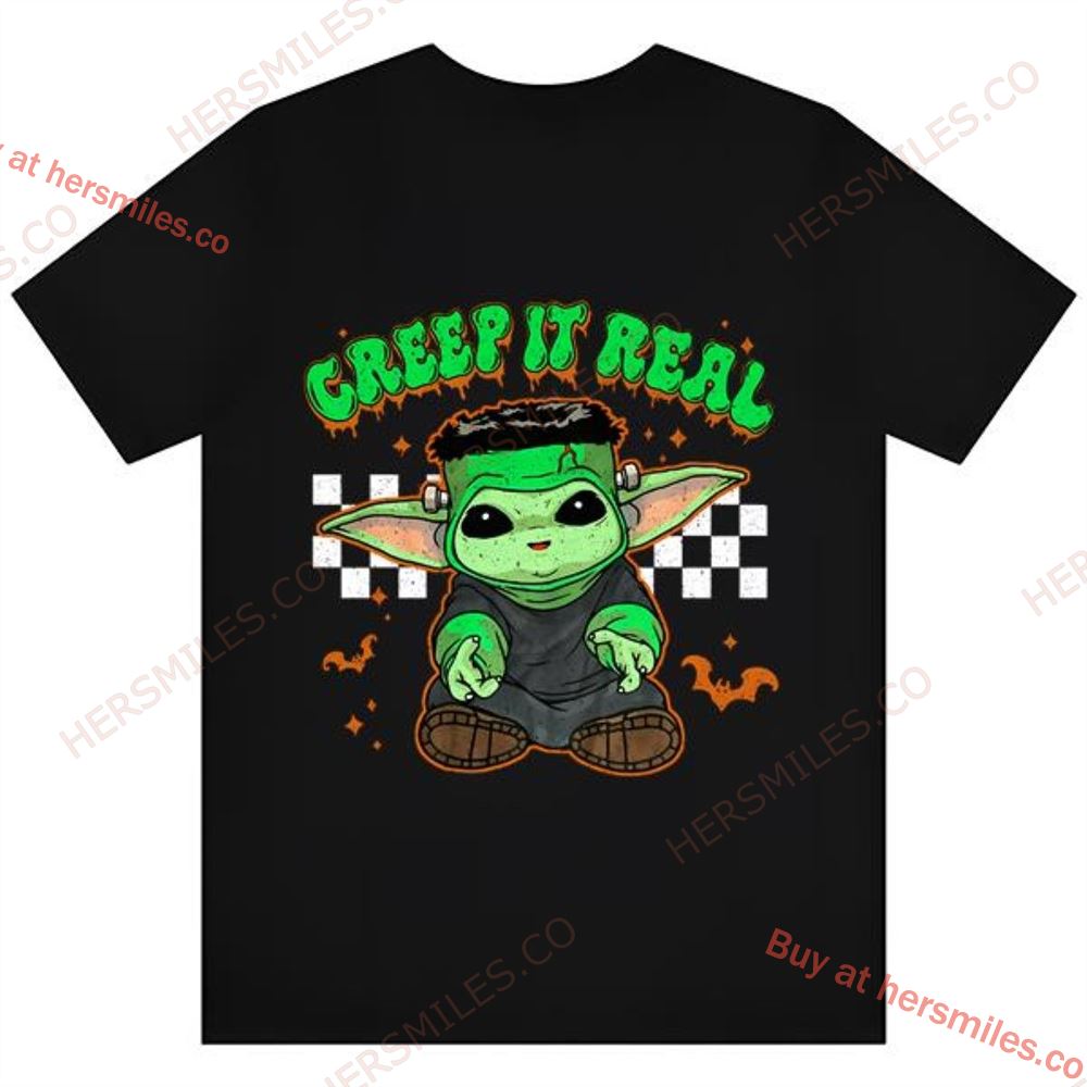 Baby Yoda Creep It Real Star Wars Halloween Shirt