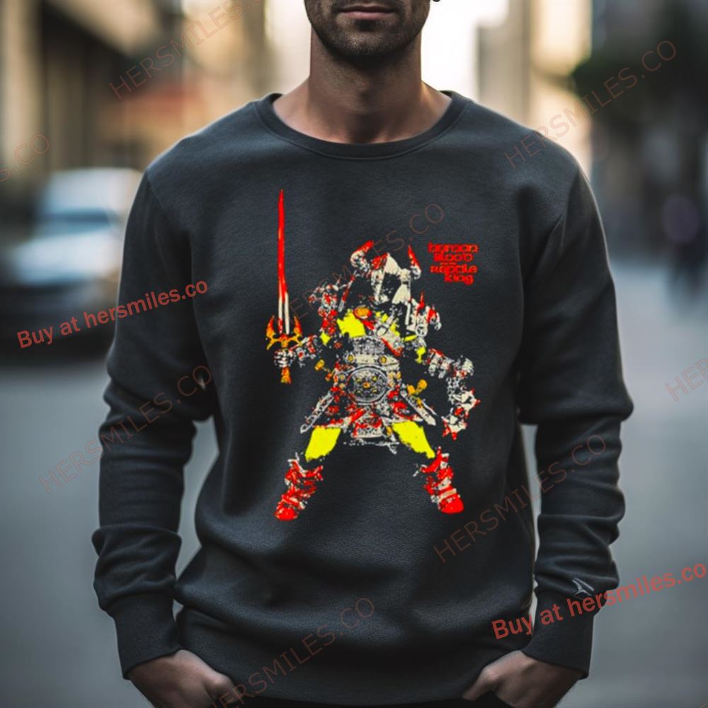 Barnan Blood For The Reptile King Shirt