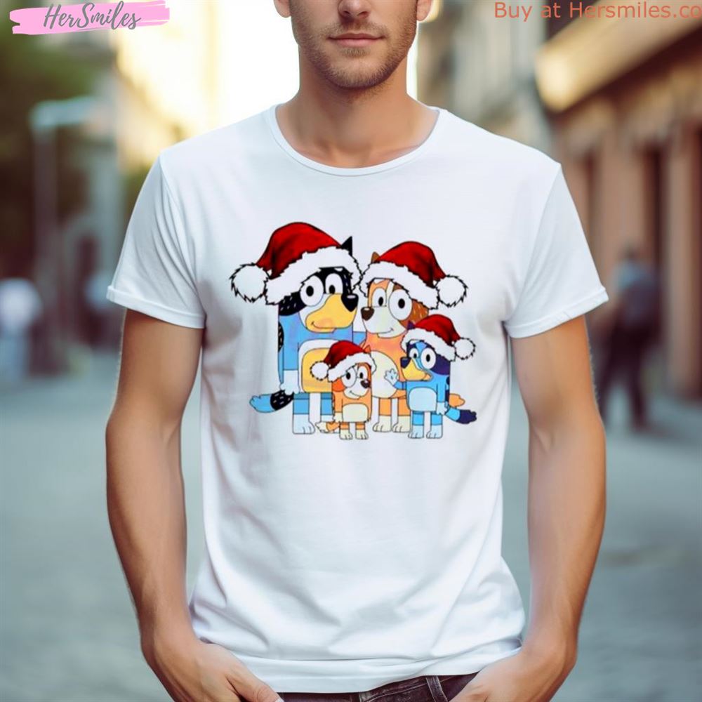 Bluey Family Merry Xmas 2023 Shirt