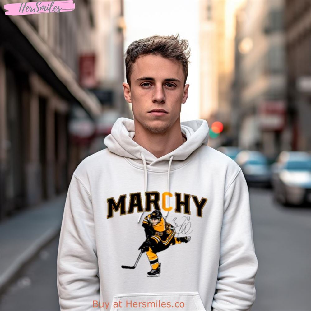 Brad Marchand Captain Marchy Hockey Signature Shirt Brad Marchand Captain Marchy Hockey Signature Shirt