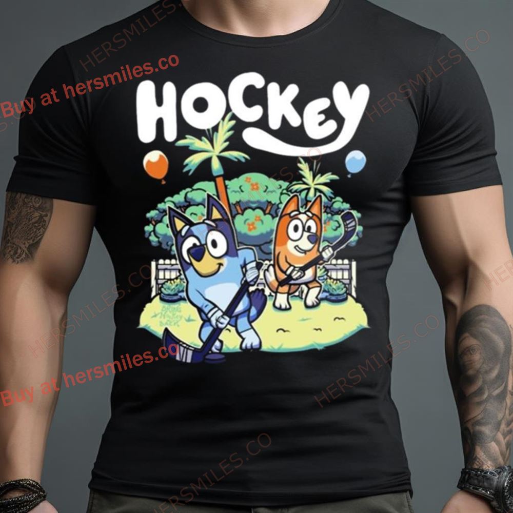 Bring Hockey Back Hockey Bluey Shirt