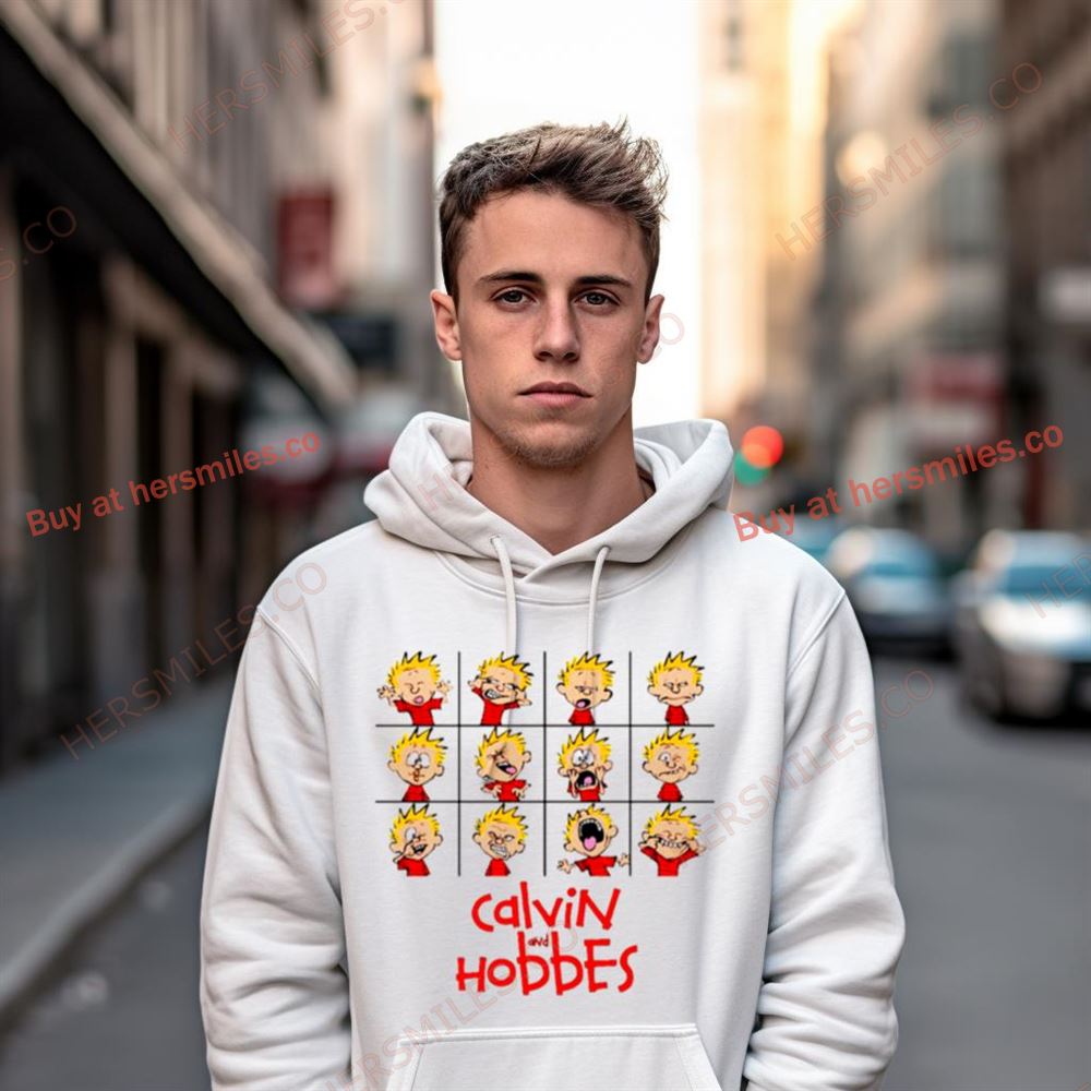 Calvin And Hobbes Expressions American Comic Shirt Calvin And Hobbes Expressions American Comic Shirt
