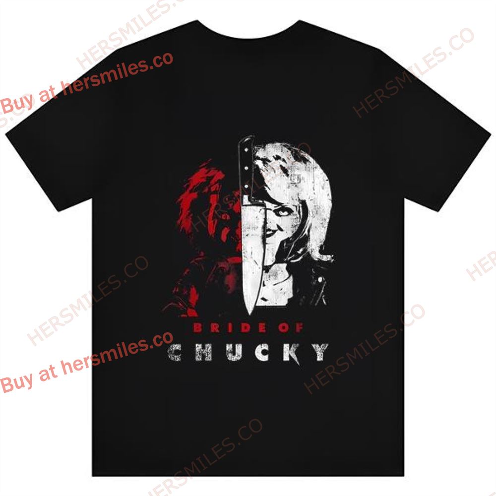 Child Play Bride Of Chucky Split Portrait Halloween Shirt
