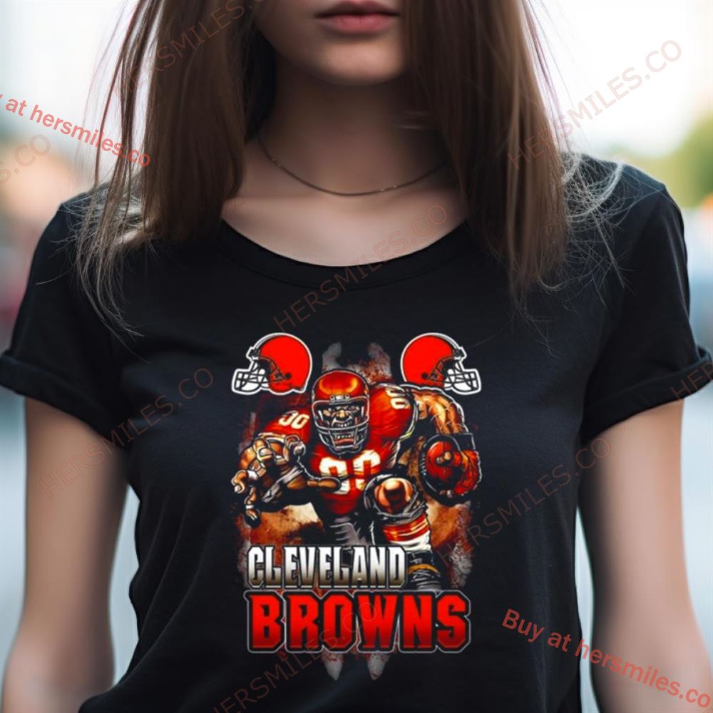 Cleveland Browns Football Mascot 2023 Vintage T Shirt Cleveland Browns Football Mascot 2023 Vintage T Shirt