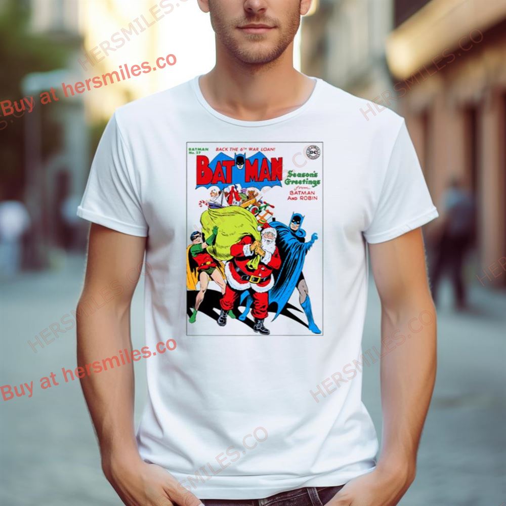 Comics Seasons Greetings From And Robin Christmas Shirt