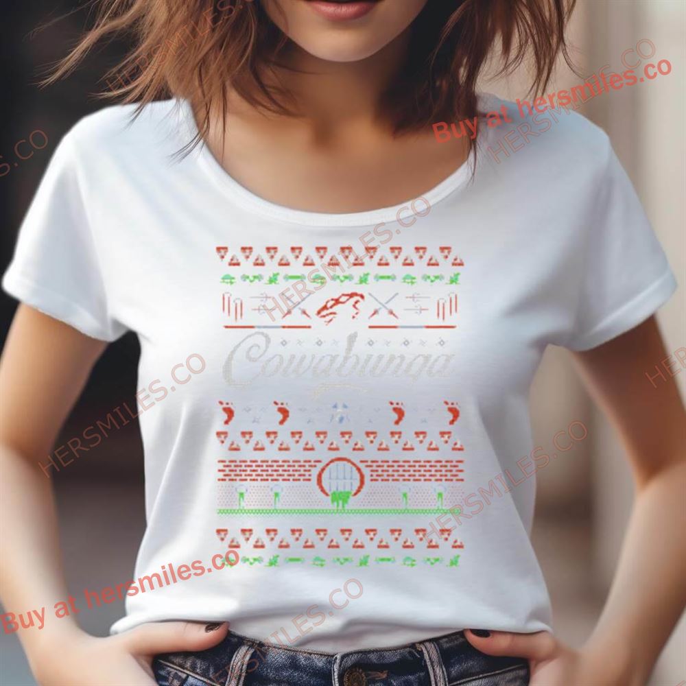 Cowabunga Christmas Shirt Cowabunga Christmas Shirt
