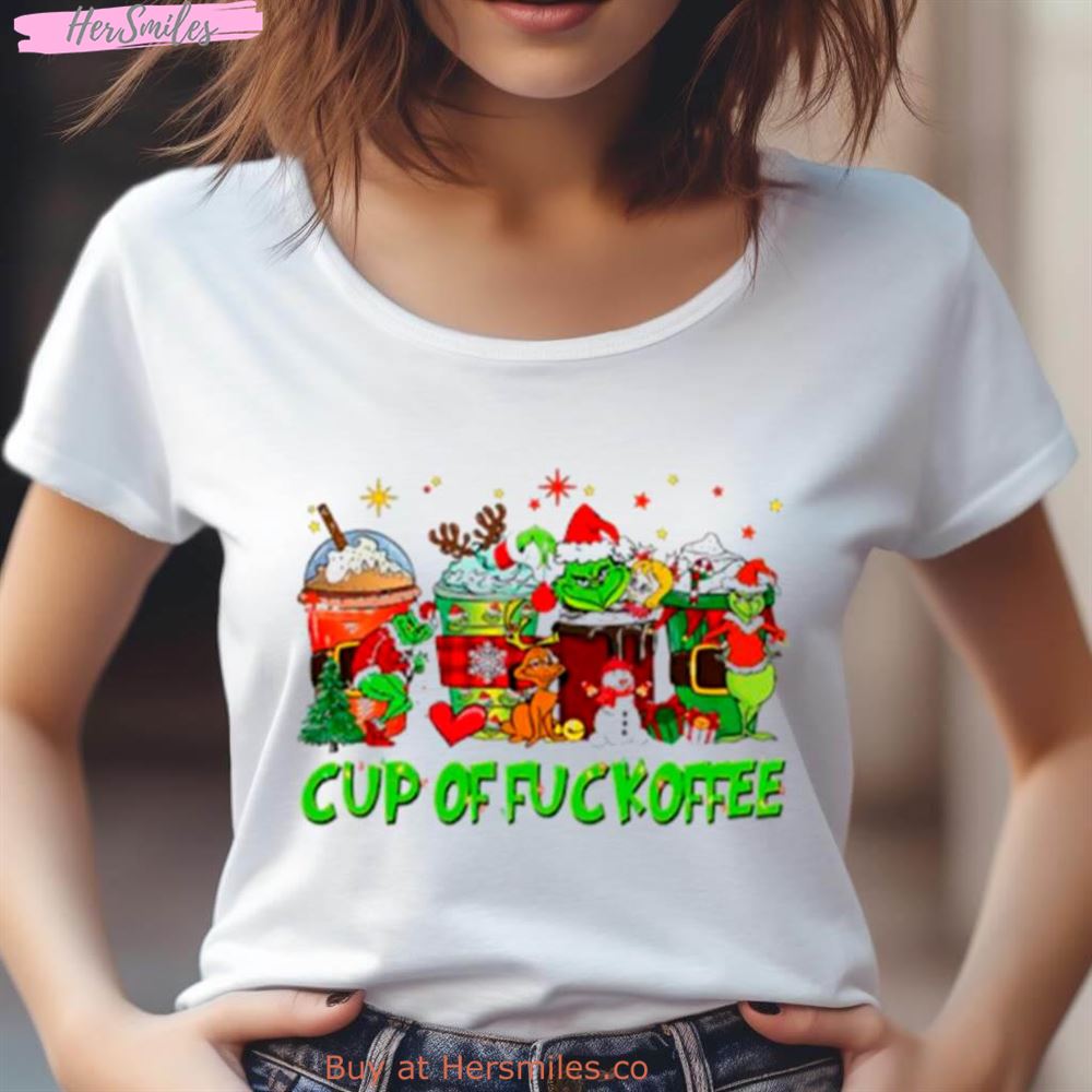 Cup Coffeegrinch Winter Christmas 2023 Shirt Cup Coffeegrinch Winter Christmas 2023 Shirt