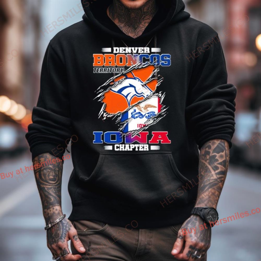 Denver Broncos Territory Iowa Chapter Shirt Denver Broncos Territory Iowa Chapter Shirt