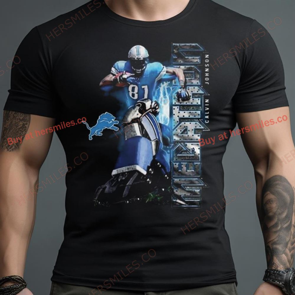 Detroit Lions Megatron Calvin Johnson Shirt