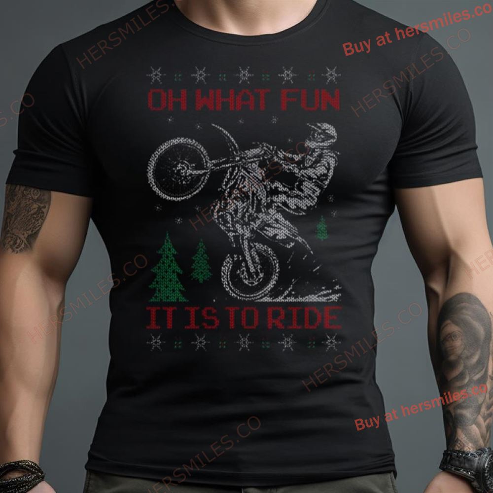 Dirt Bike Christmas Shirt