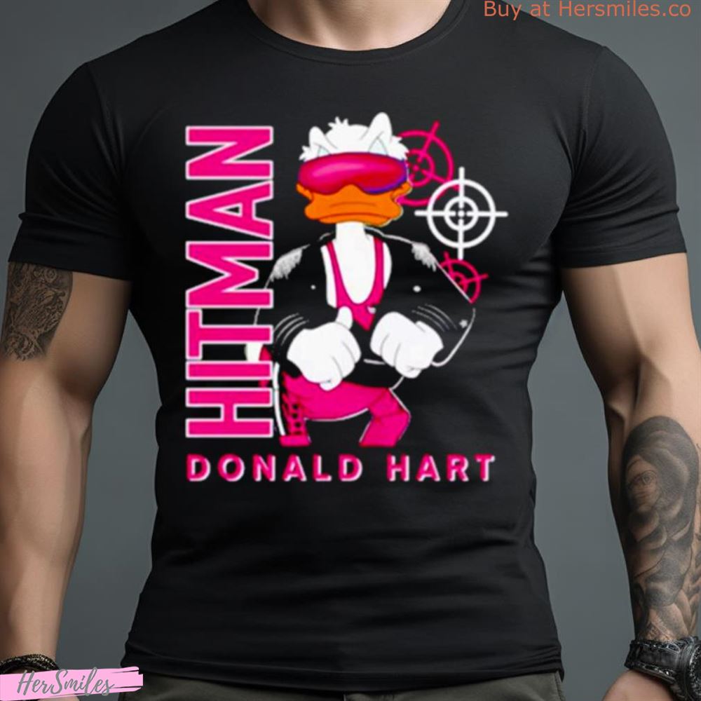 Donald The Hitman Hart Shirt