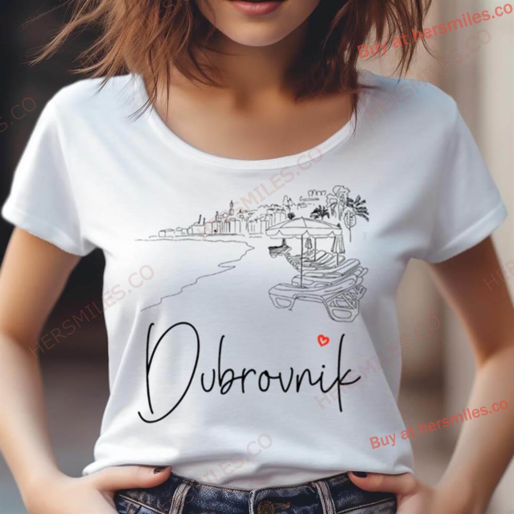 Dubrovnik Animated Art Shirt Dubrovnik Animated Art Shirt