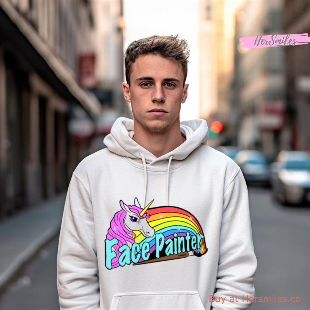 Face Painter Unicorn And Rainbow Facepainter Shirt Face Painter Unicorn And Rainbow Facepainter Shirt