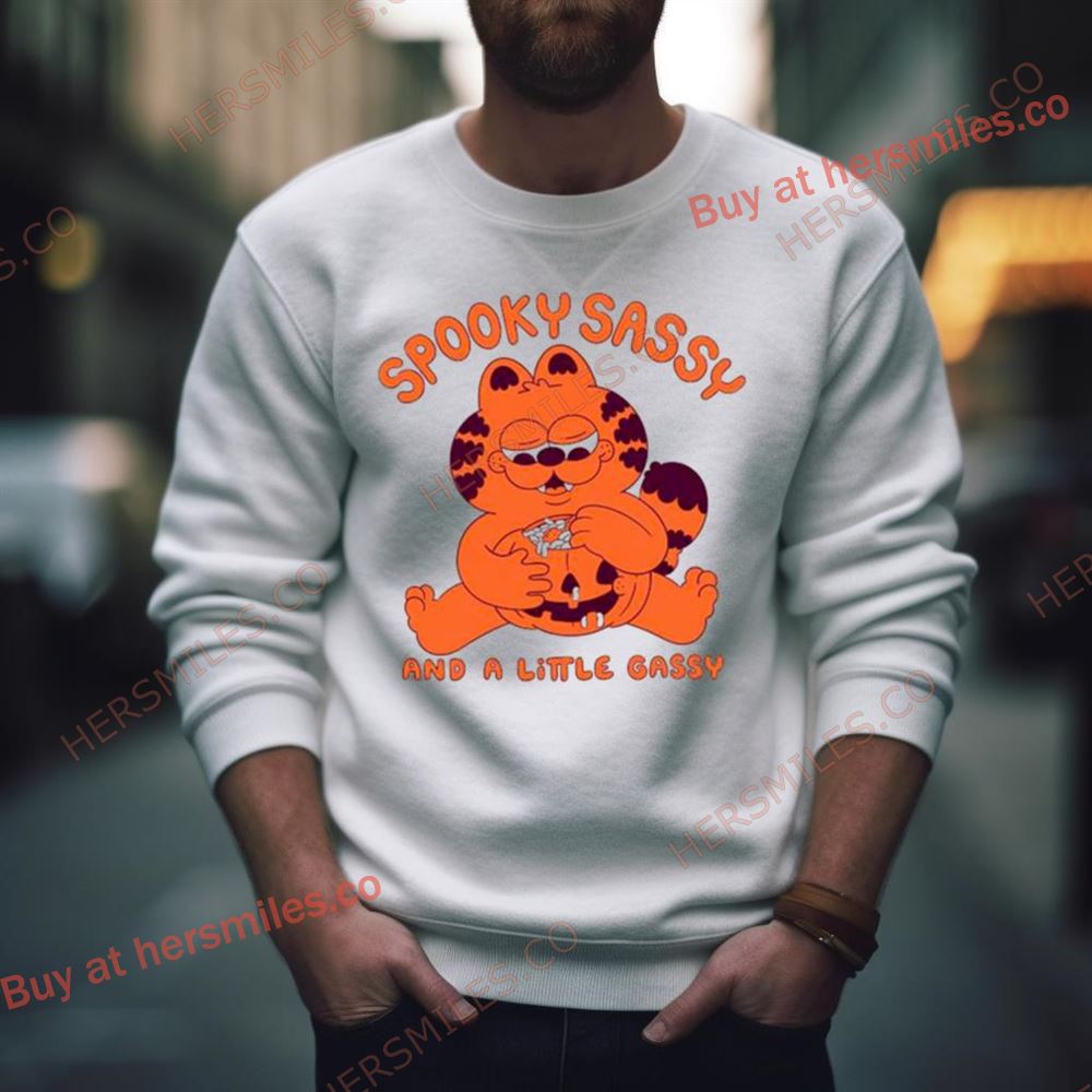 Garfield Spooky Sassy And A Little Gassy Shirt