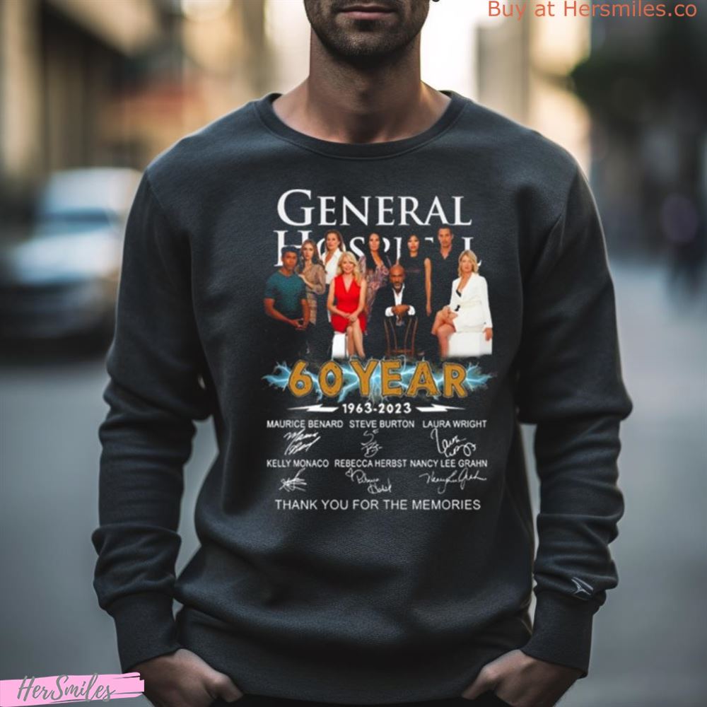 General Hospital 1963 2023 Thank You For The Memories Signatures Shirt
