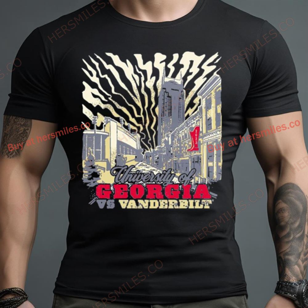 Georgia Bulldogs Vs Vanderbilt Football Game Day 2023 Shirt