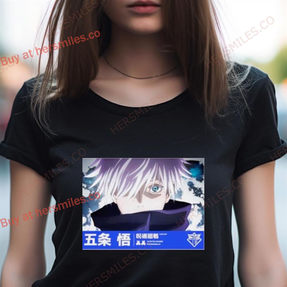 Gojo Cursed Spirit Ls Shirt Gojo Cursed Spirit Ls Shirt