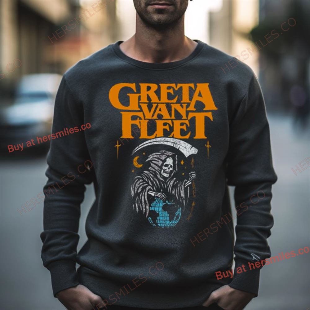 Greeta Van Fleet Retro Musical Band Boho Shirt