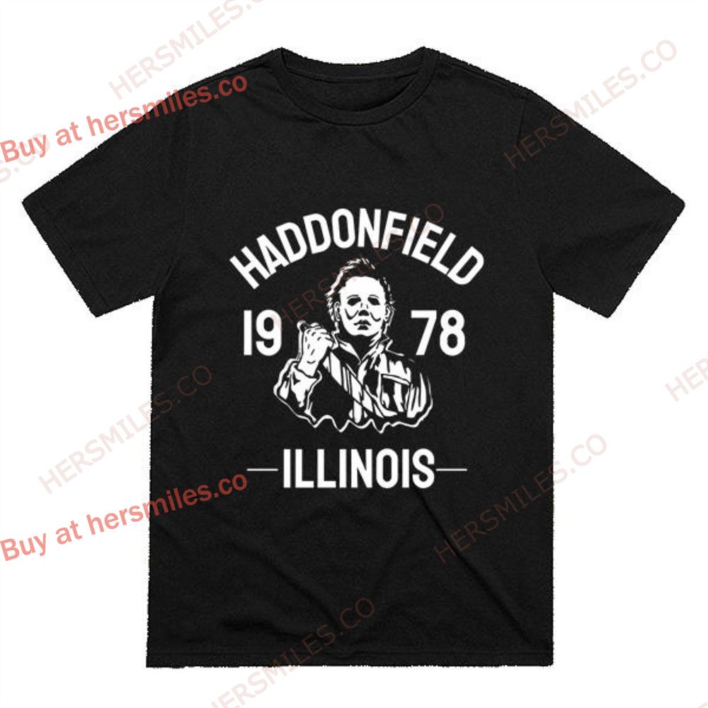 Haddonfield Spooky Shirt Halloween Haddonfield T-shirt