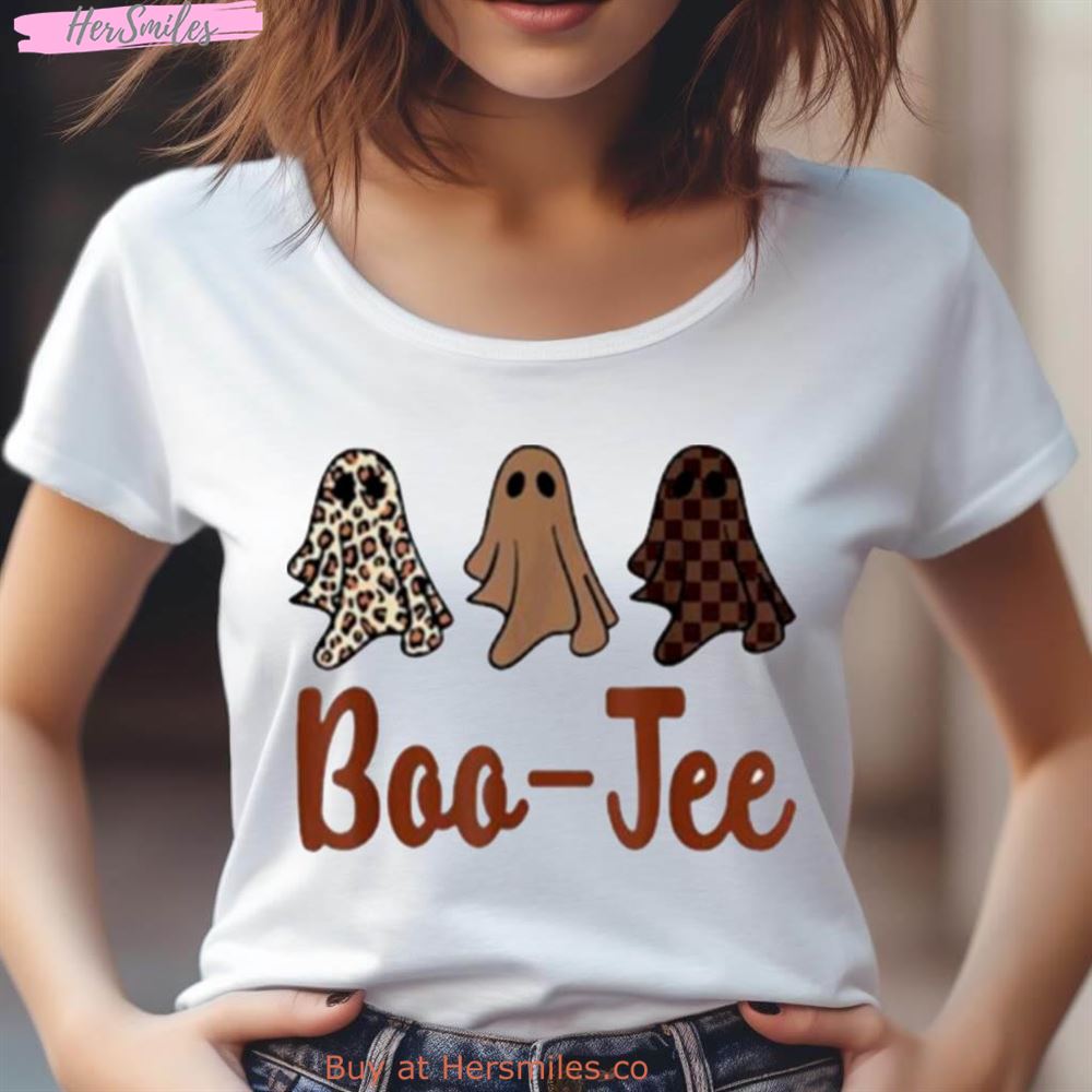 Halloween Ghost Boujee Boo Jee Spooky Season Cute Shirt Halloween Ghost Boujee Boo Jee Spooky Season Cute Shirt