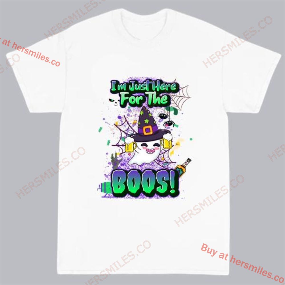 Halloween Wine Shirt Horror Ghost Funny Gift T-shirt