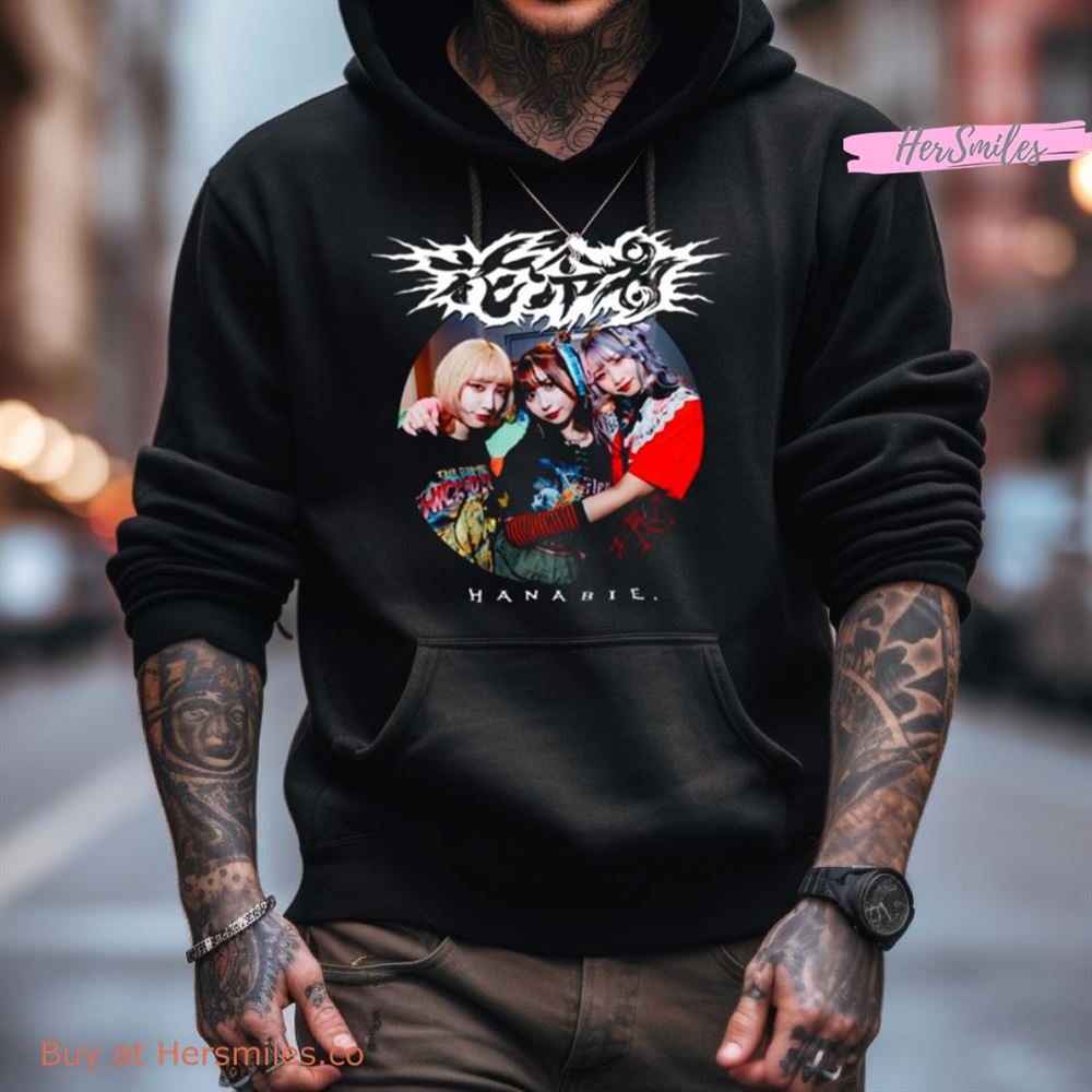 Hanabie Band Design Shirt Hanabie Band Design Shirt
