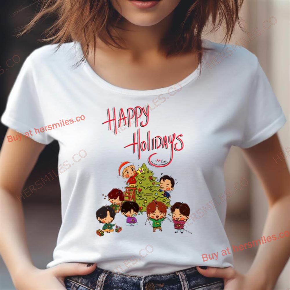 Happy Holidays From Bts Shirt Happy Holidays From Bts Shirt