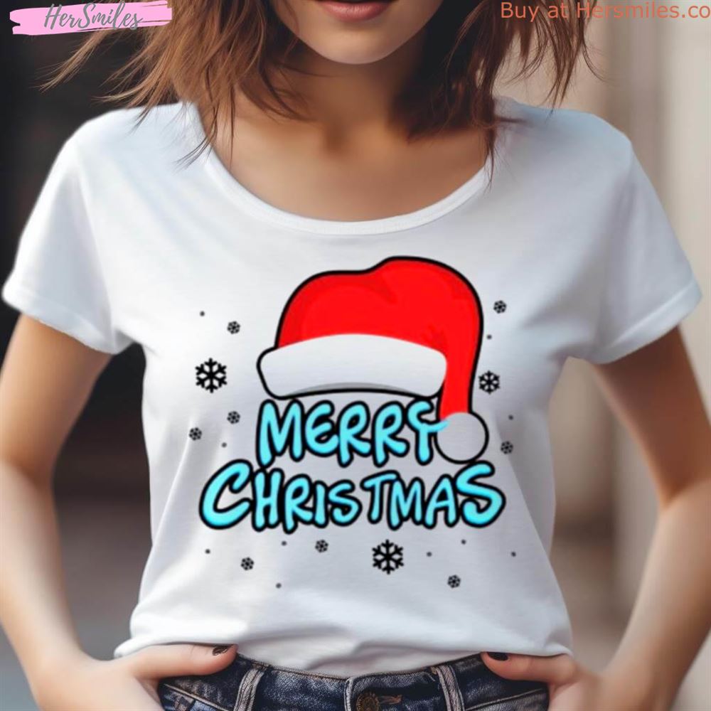 Hat Merry Christmas Shirt Hat Merry Christmas Shirt