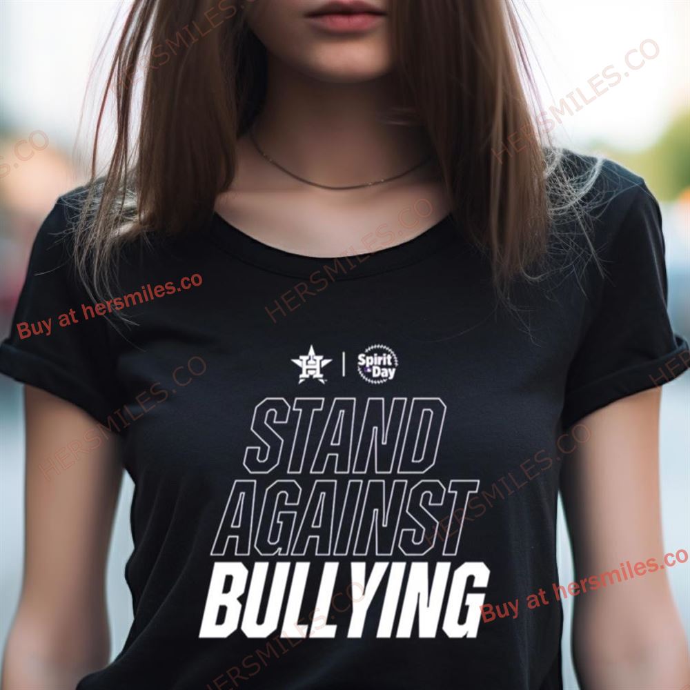 Houston Astros Spirit Day Stand Against Bullying Shirt Houston Astros Spirit Day Stand Against Bullying Shirt