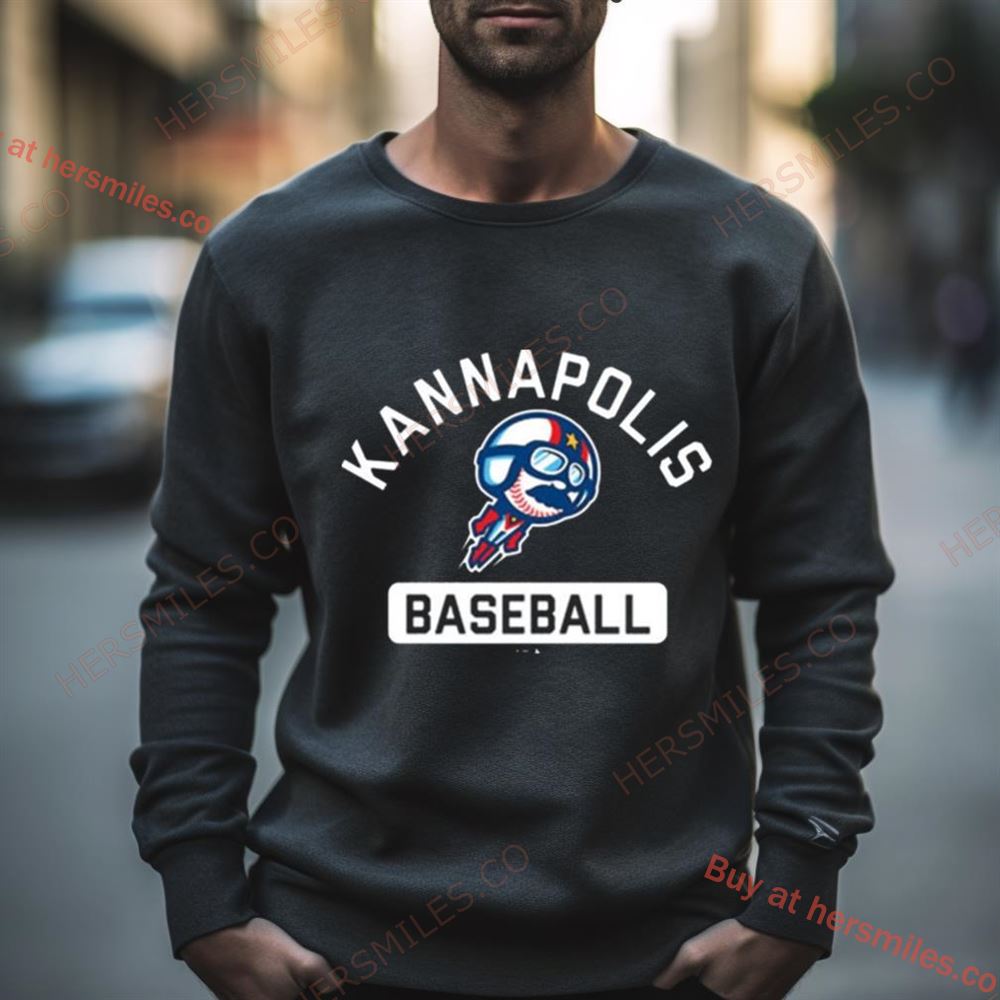 Indigo Plane Kannapolis Baseball Shirt