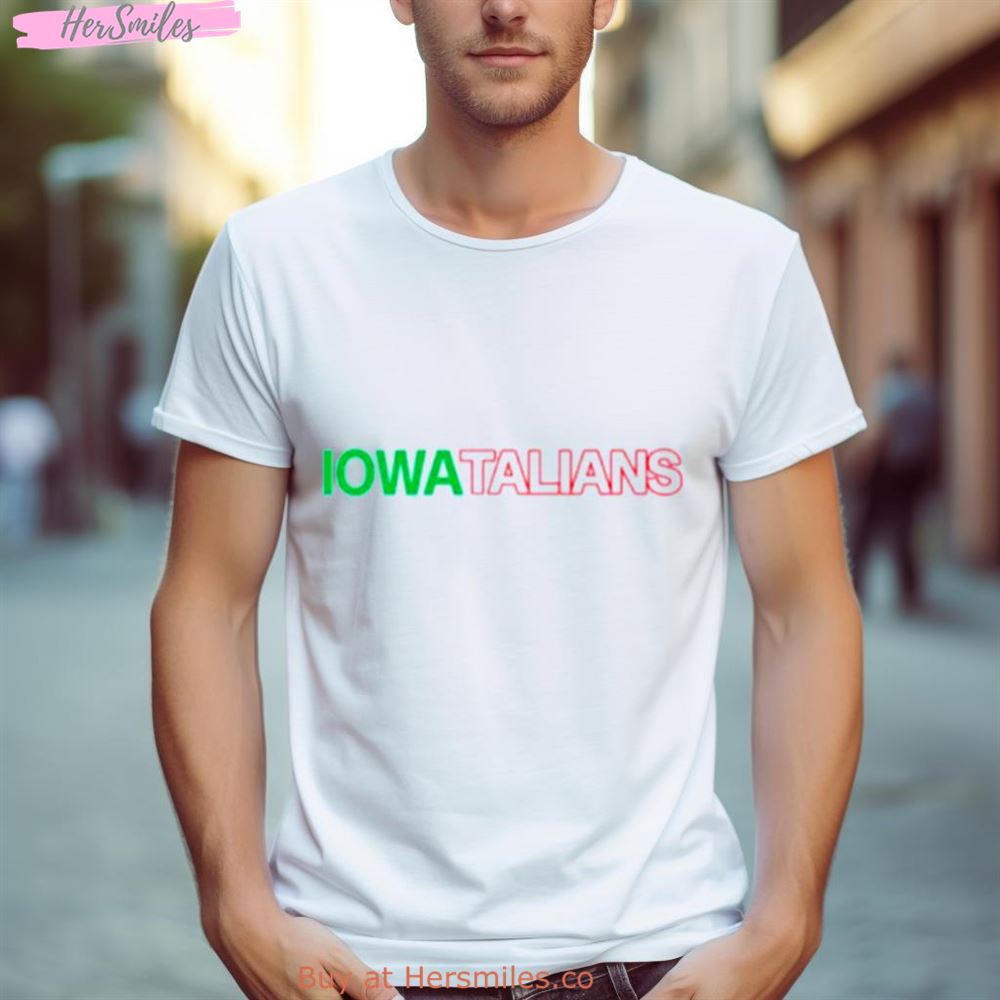 Iowatalians Parody Logo Shirt