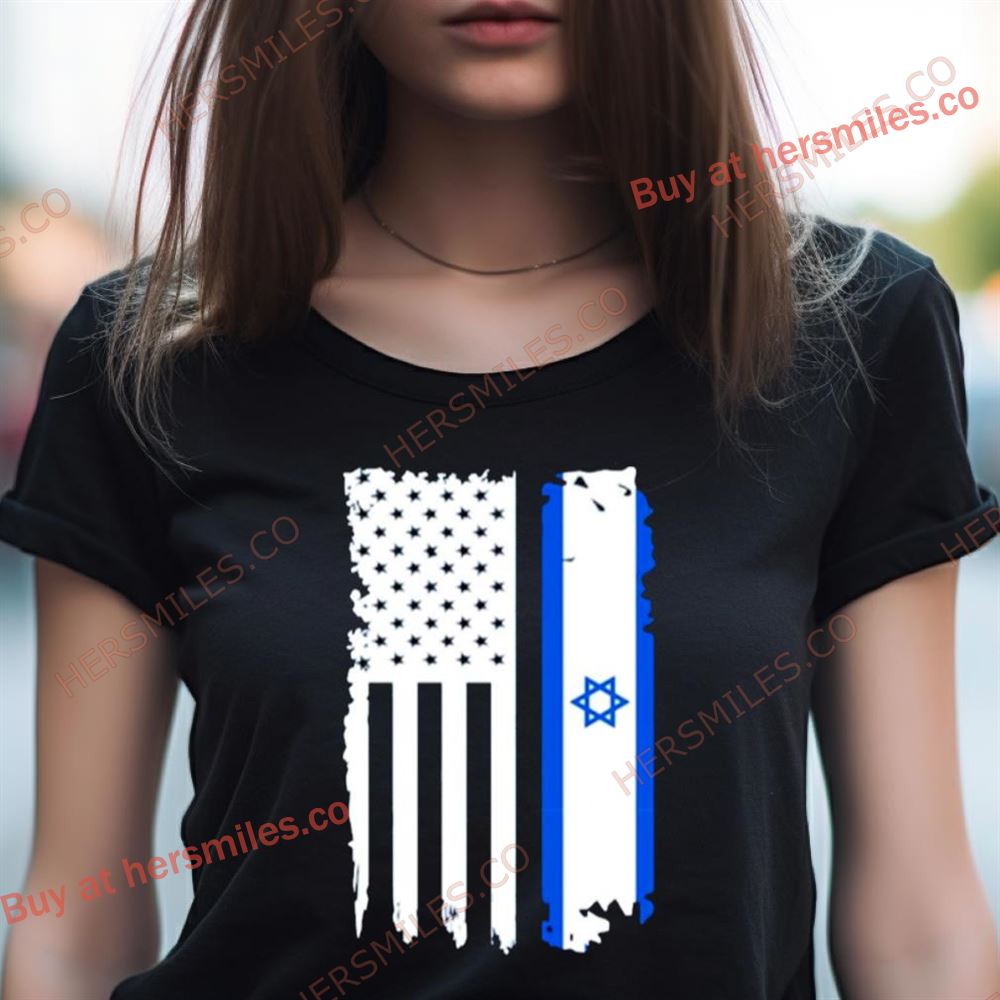 Israel Flag Israeli American Patriotic Shirt Israel Flag Israeli American Patriotic Shirt