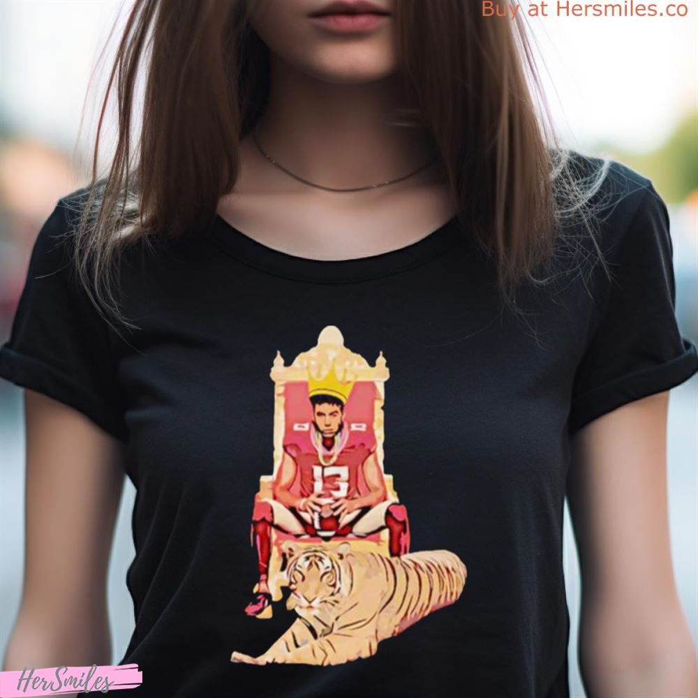 Jordan Travis College King Tiger Shirt Jordan Travis College King Tiger Shirt