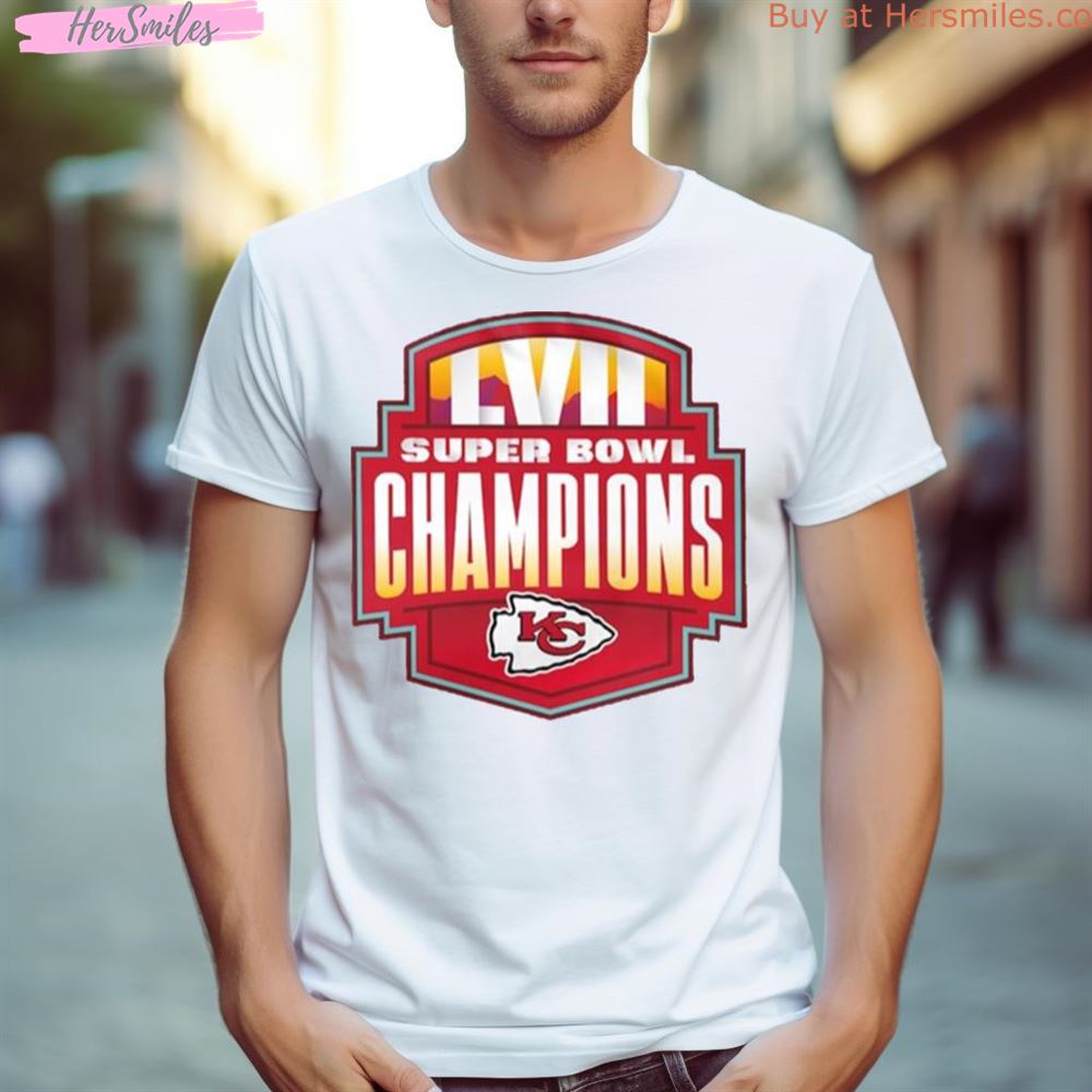 Kansas City Chiefs Lvii Super Bowl Champions 2023 Shirt