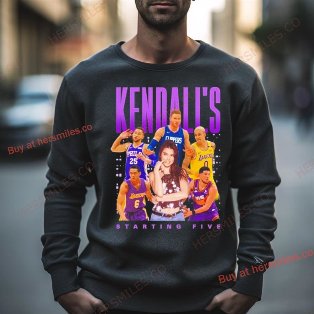 Kendall’S Starting Five Basketball 2023 Shirt