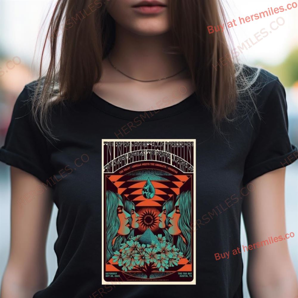 Levitation October 28, 2023 Austin, Texas Poster Shirt Levitation October 28, 2023 Austin, Texas Poster Shirt