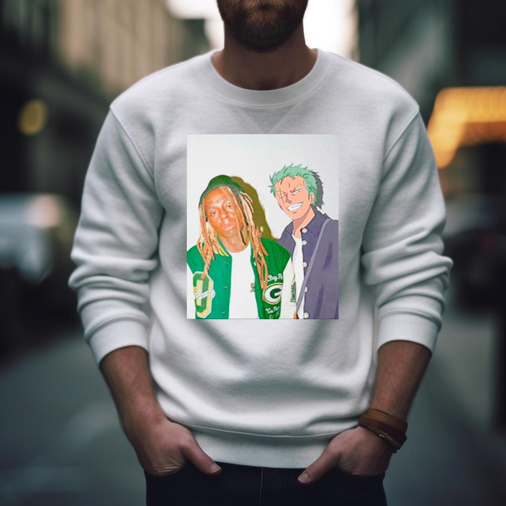 Lil Wayne And Roronoa Zoro Anime Shirt