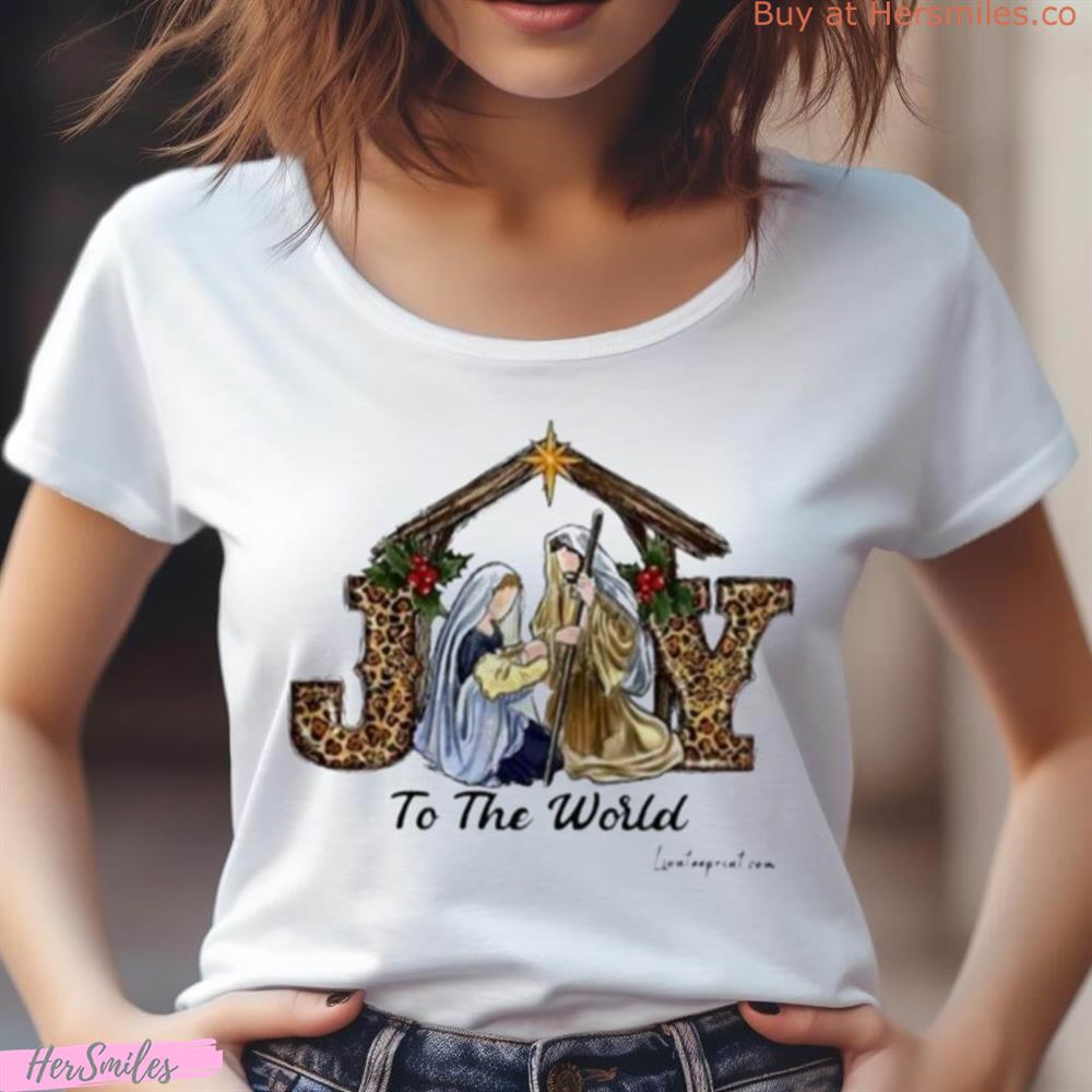 Maria And Guise Joy To The World Shirt Maria And Guise Joy To The World Shirt