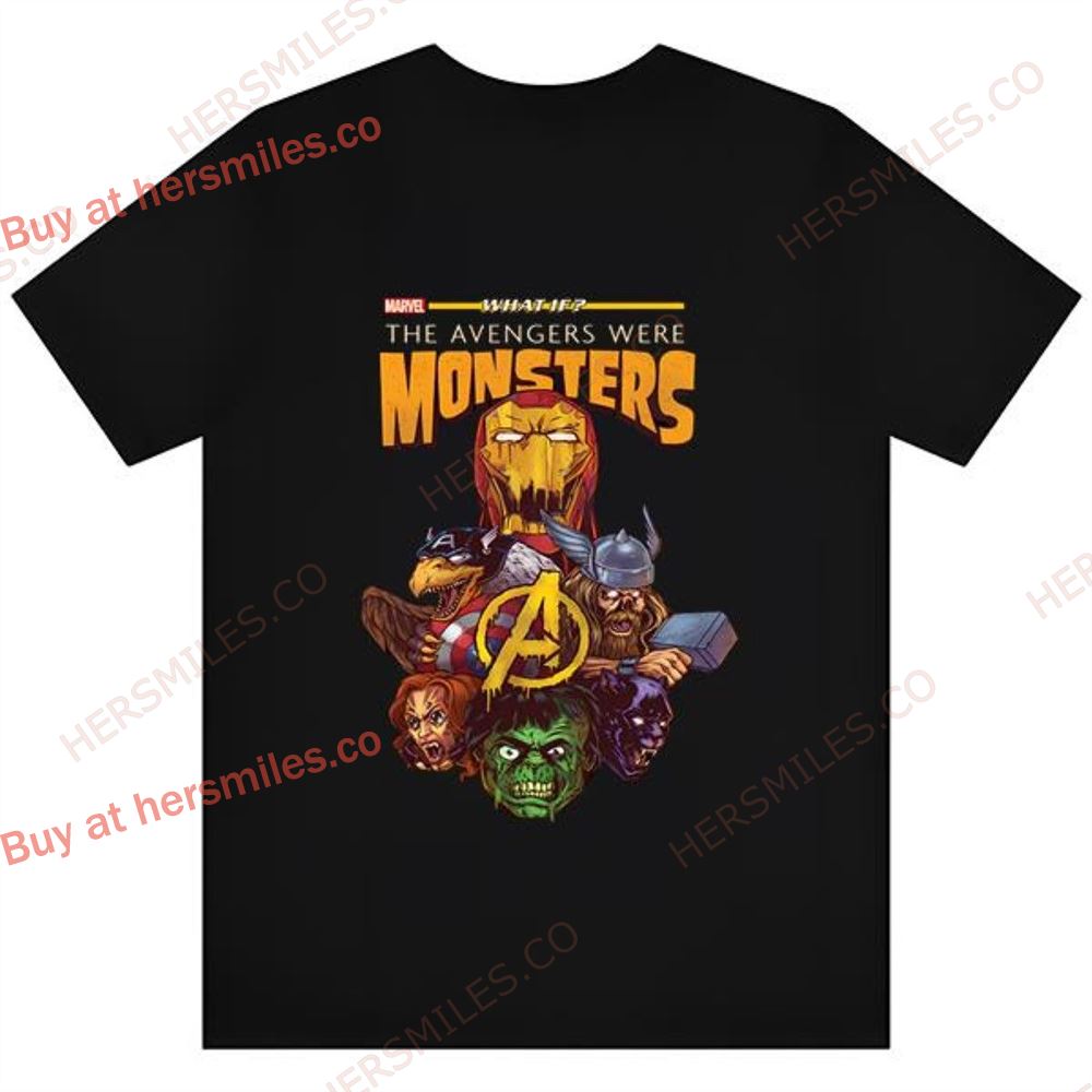 Marvel Halloween What If The Avengers Were Monsters T-shirt