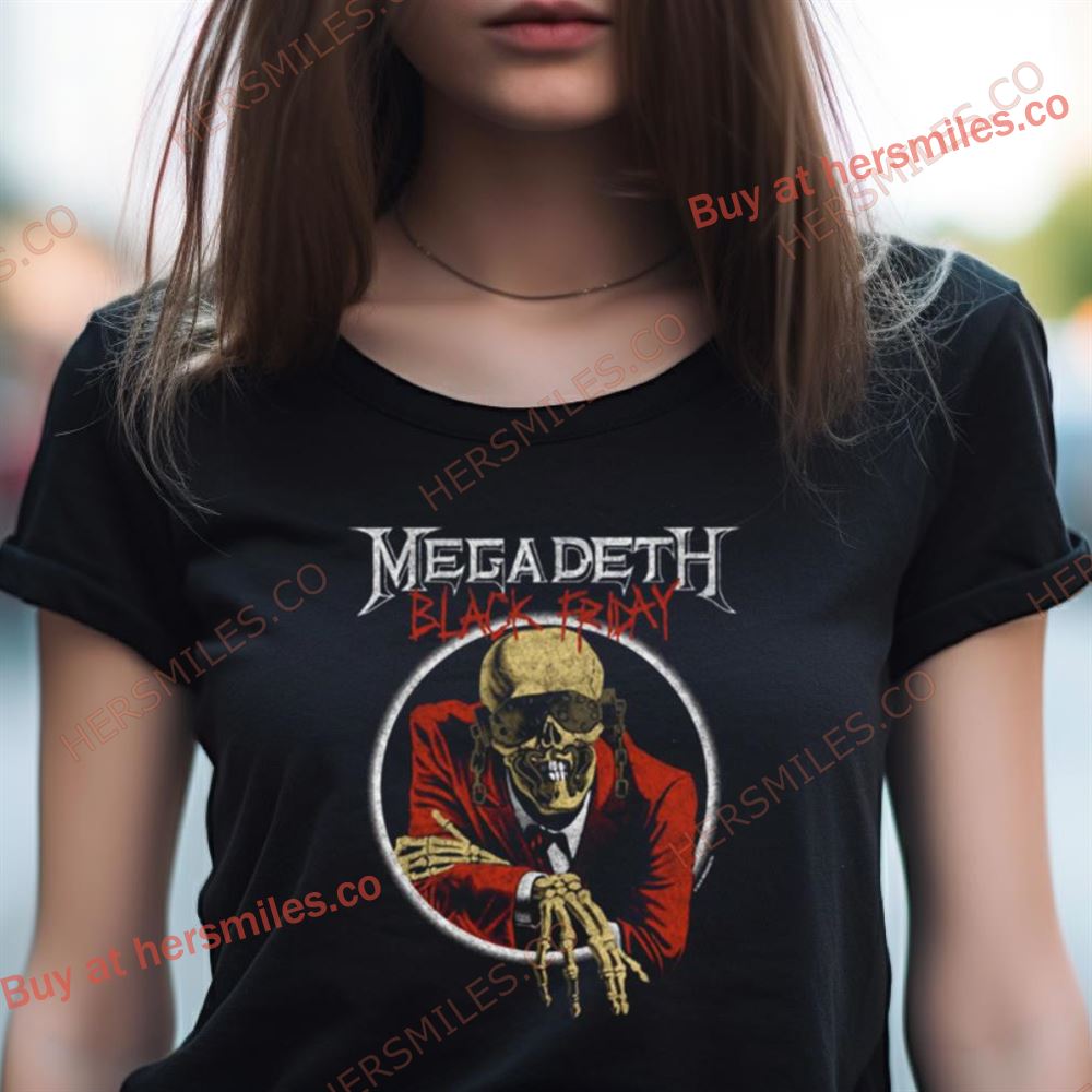 Megadeth Black Friday Shirt Megadeth Black Friday Shirt