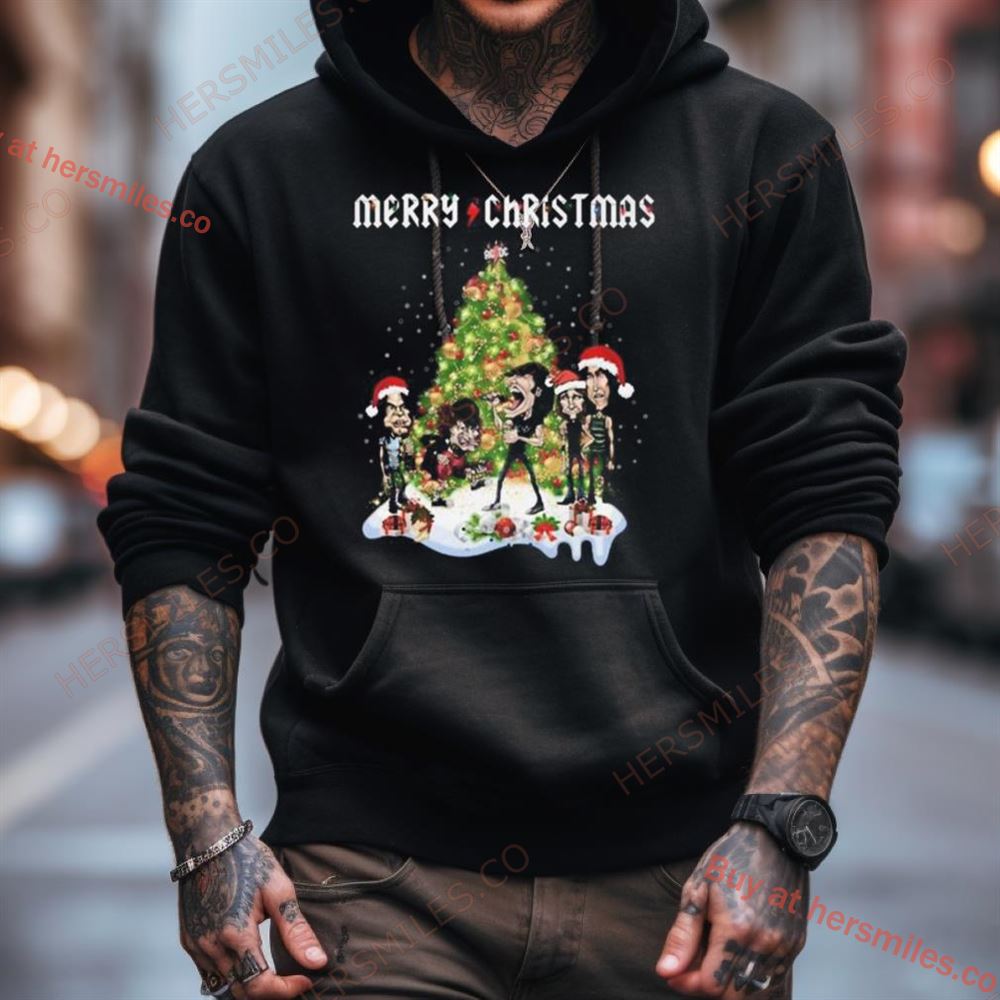 Merry Christmas Acdc Rock Band 2023 Shirt Merry Christmas Acdc Rock Band 2023 Shirt