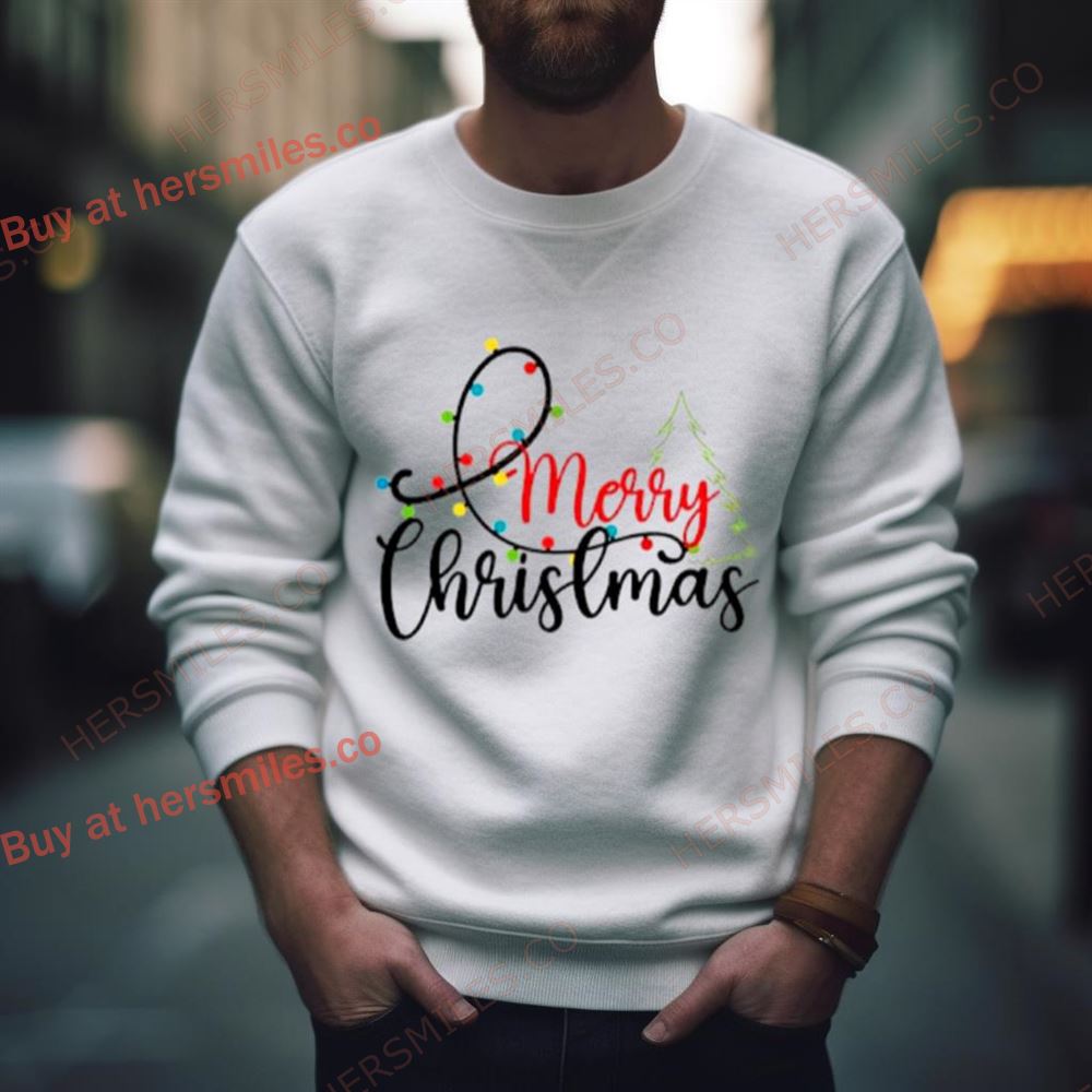 Merry Christmas Tree Christmas Holiday Shirt