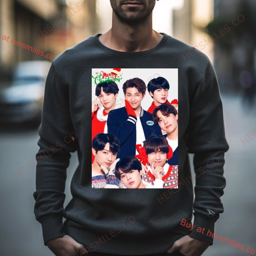 Merry Christmas With Bts Shirt