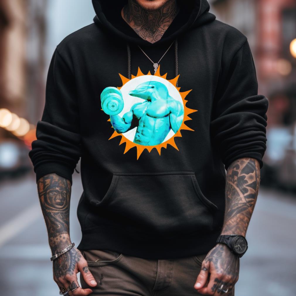 Miami Dolphins Gym Suns Out Fins Out Shirt Miami Dolphins Gym Suns Out Fins Out Shirt